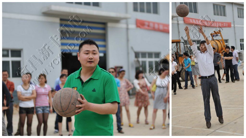 緊張的投籃比賽